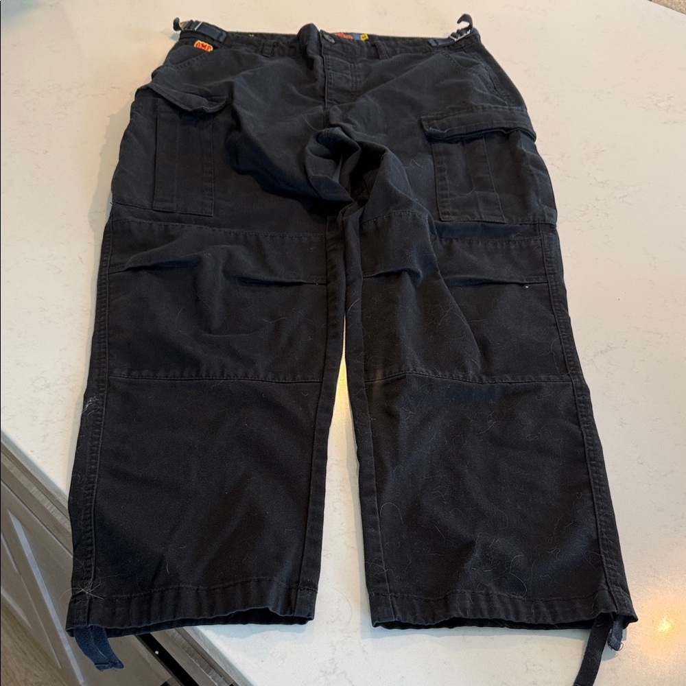 Empyre Boys Black Skate Cargo Pants-waist 32